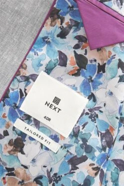 Next Tailored Fit Linen Blend Suit: Jacket -Cheap Drape Nova Store U95 924s10