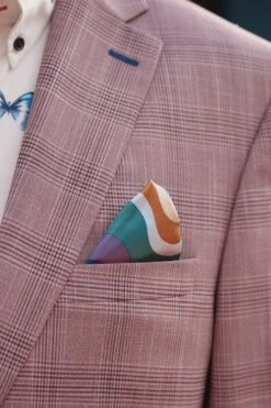 Next Pink Tailored Fit Check Suit: Jacket -Cheap Drape Nova Store U95 936s4