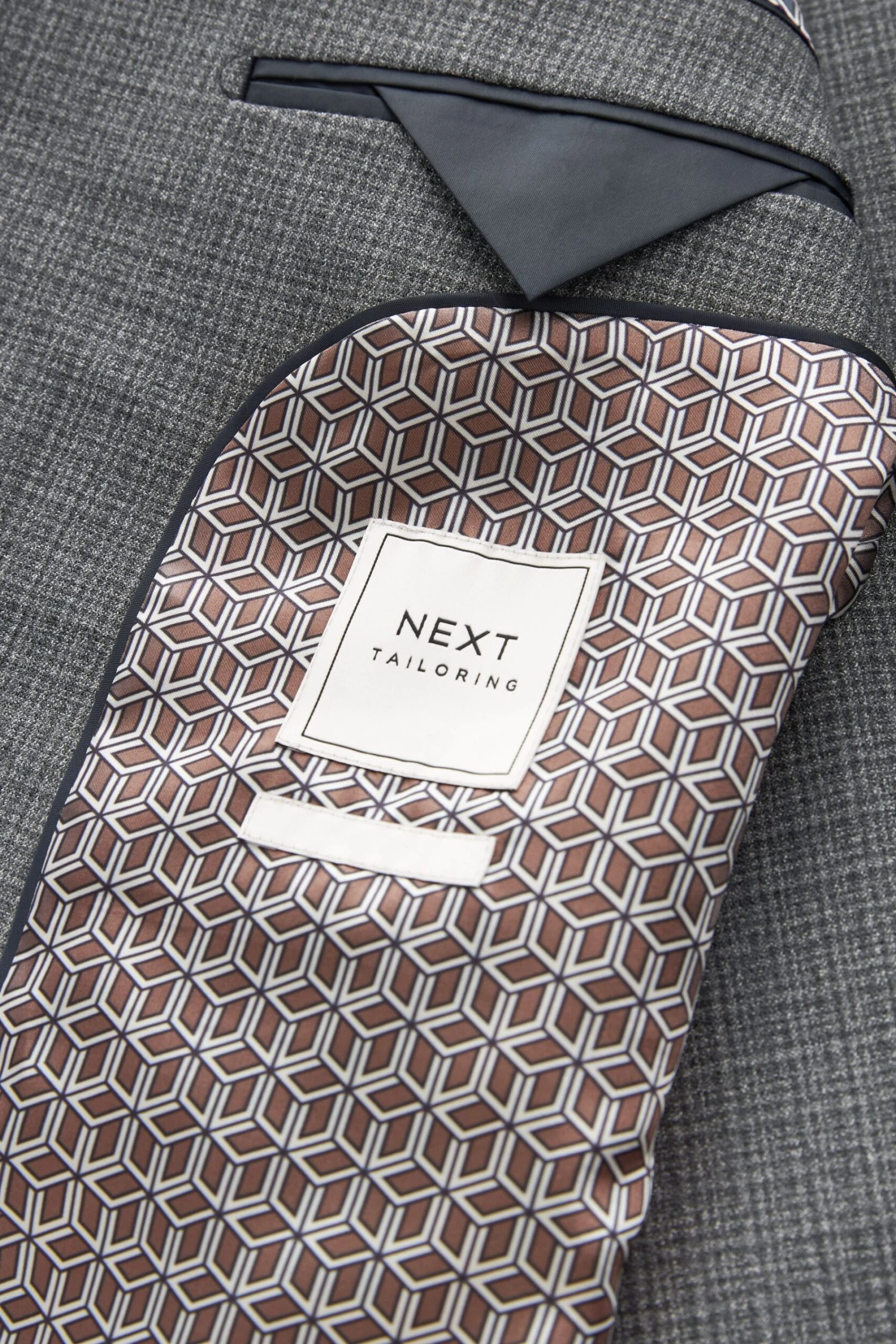 Next Wool Blend Check Suit: Jacket 12 Next Wool Blend Check Suit: Jacket - Image 10