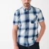Next Check Short Sleeve Shirt -Cheap Drape Nova Store U97 439s