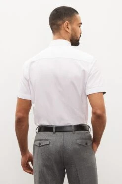 Next White Trimmed Shirt -Cheap Drape Nova Store U97924s2