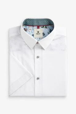 Next White Trimmed Shirt -Cheap Drape Nova Store U97924s6