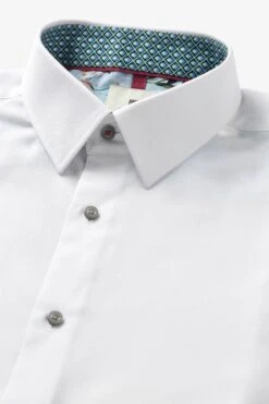 Next White Trimmed Shirt -Cheap Drape Nova Store U97924s8